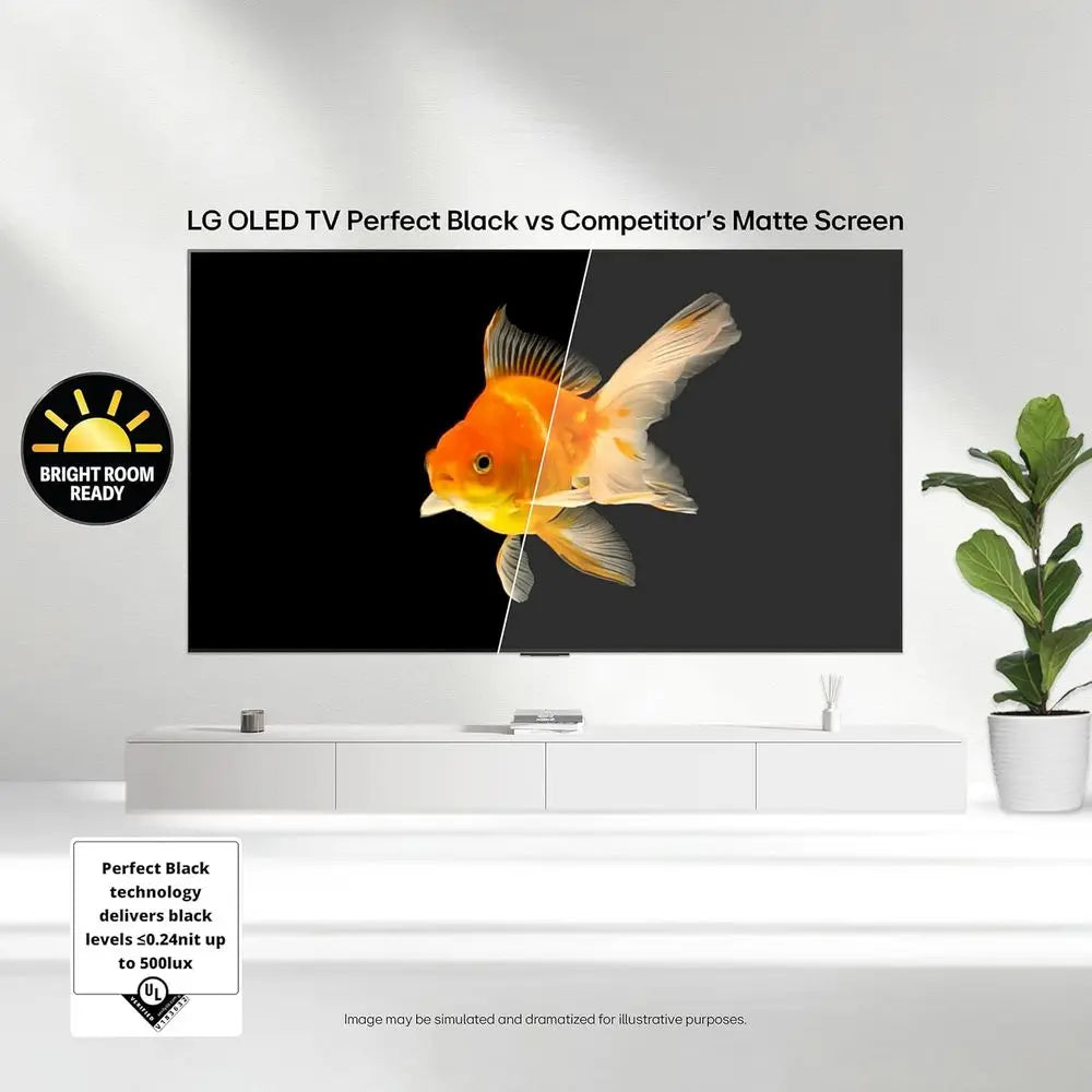 55-Inch Class OLED evo AI 4K C5 Series Smart TV w/Dolby Atmos, Dolby Vision, HDR10, AI Super Upscaling 4K, Filmmaker Mode, Wow O