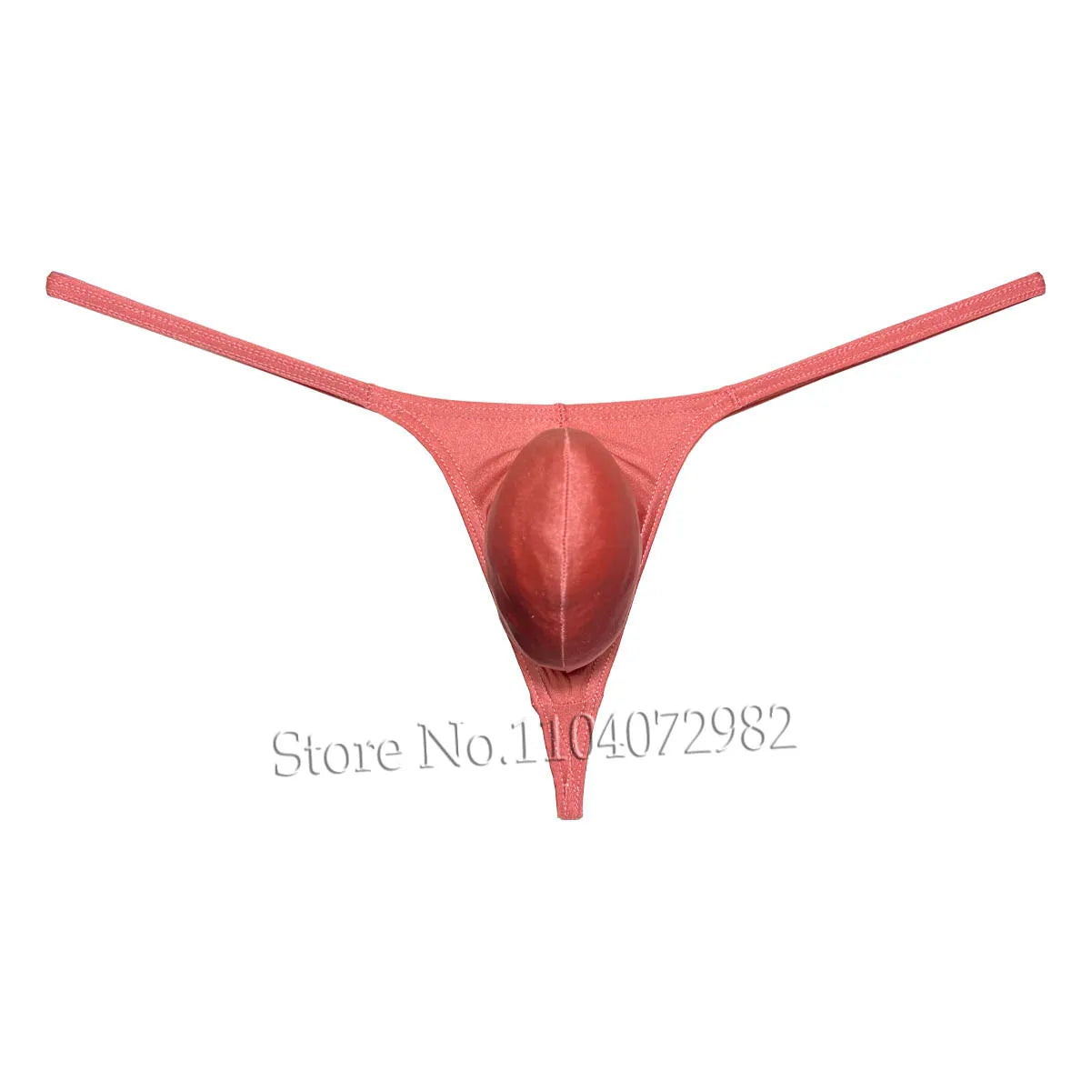 Men's Thong Underwear Contour Pouch Tangas Beach Bikini String Briefs Soft Shiny Smooth Male G-string Comfy Man Sissy Panties