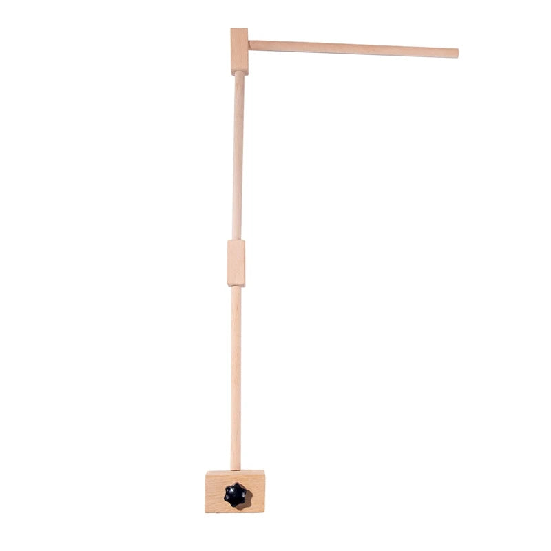 Foldable Baby Play Gym,0 Months Wooden Infant Activity Gym Hanging Toys Tool-Free Assembly Gym,Great for Newborn Development