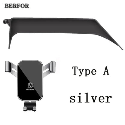 Car Phone Holder For Changan UNI-K UNIK 2022 2023 Car Styling Bracket GPS Stand Rotatable Support Mobile Accessories