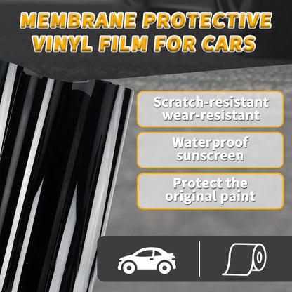 Super Glossy Black PPF Car Wrap Vinyl Film Self-Adhesive Sticker Car wrapping Film Vinyl Roll With Air release
