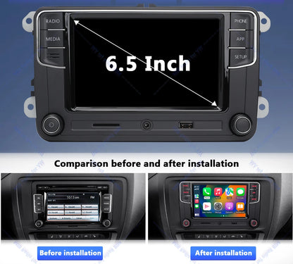 NONAME RCD330 Plus Carplay Car Radio Android Auto MIB Navigator Player 6RF035187F for VW Tiguan Golf 5 6 MK5 MK6 Passat Polo