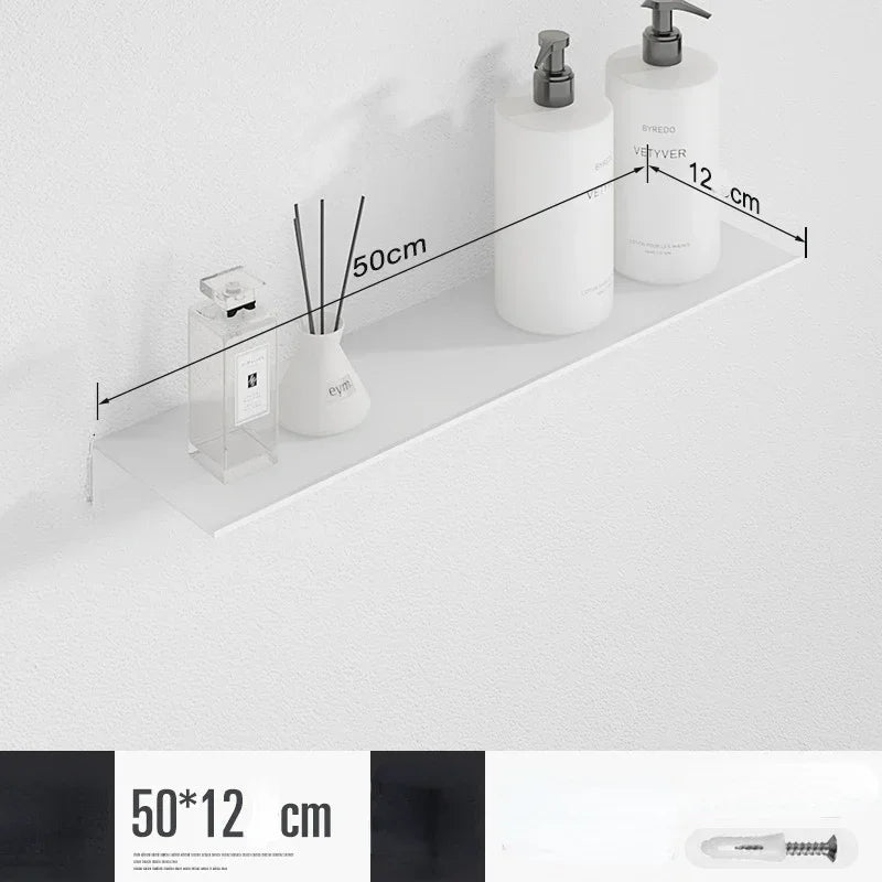 Bathroom Shelf Organizer Wall Mount Shower Shampoo Soap Cosmetic Shelves Kitchen Storage Rack Holder Bathroom Accessories