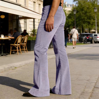 Men's Loose Pleated Wide Leg Pants Breathable Linen Blend Trousers Casual Business Suit Pants Summer Streetwear Daily Wear