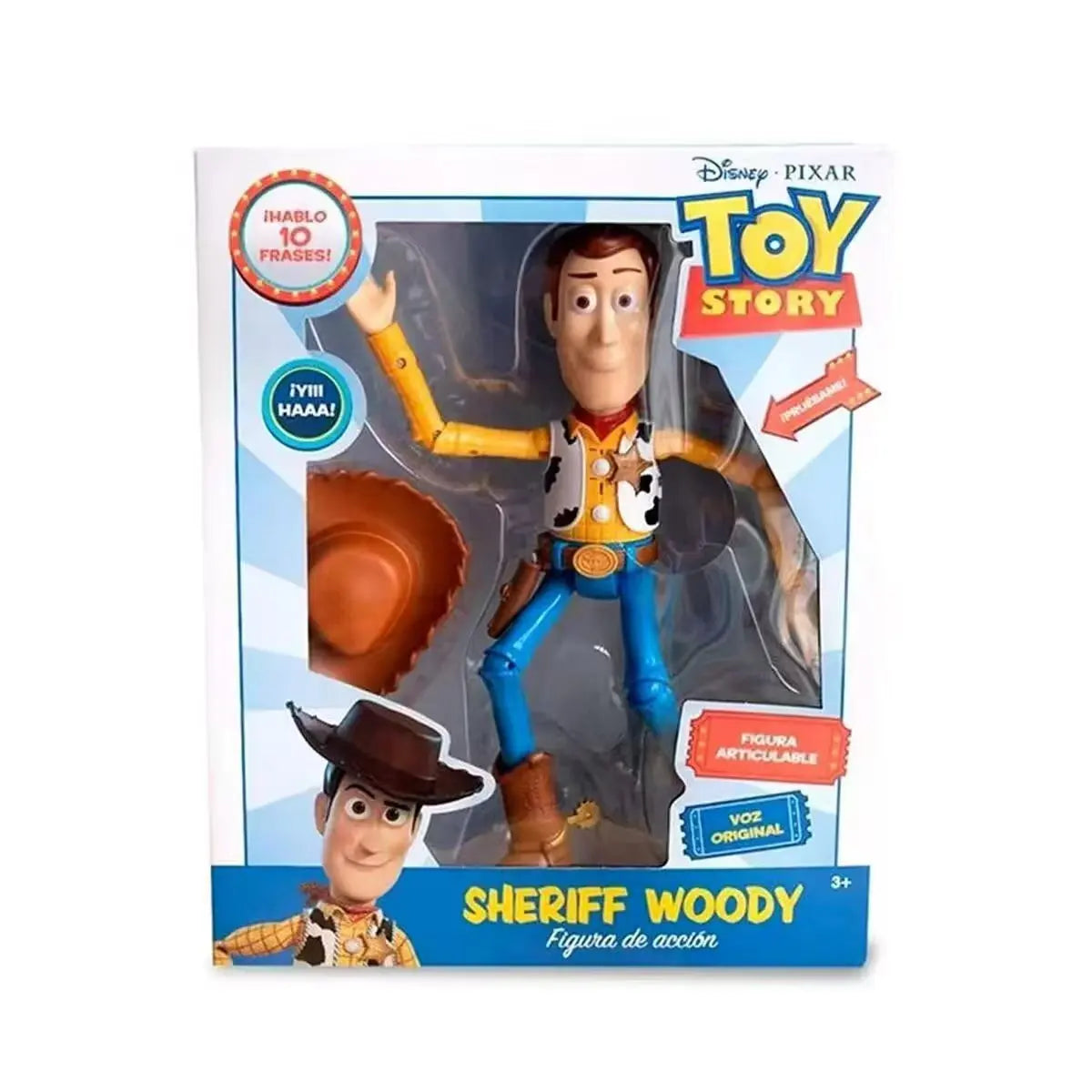 Hot 40cm Disney Pixar Toy Story Woody Action Figures English Movie Sound Character Doll Cloth Cowboy Birthday Gift For Children