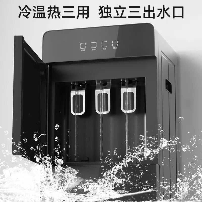 Yamamoto water dispenser 2025 new student dormitory rental house hot and cold dual-purpose family raised vertical water bucket