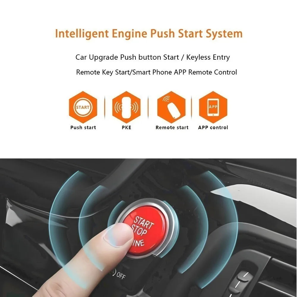 Upgrade Passive Keyless Entry System for Benz ML/GL/GLE/A/B/CLA/CLS/GLA/E Keyless Go,Push Start Ignition Kit Remote Car Starter