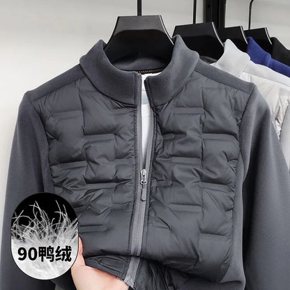 Winter Ultralight Down Jacket with Graphene Technology, 90% Duck Feather Filled, Top-Ranked Water-Resistant Parka City Commute