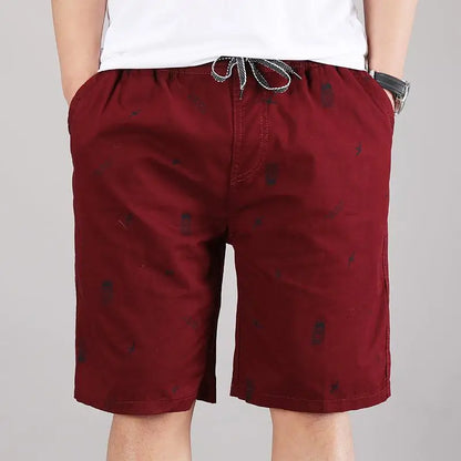 Top Quality 100%Cotton New Summer Brand Casual Fashion Streetwear Board Shorts Pants Men Loose Drawstring Trousers Men Clothes