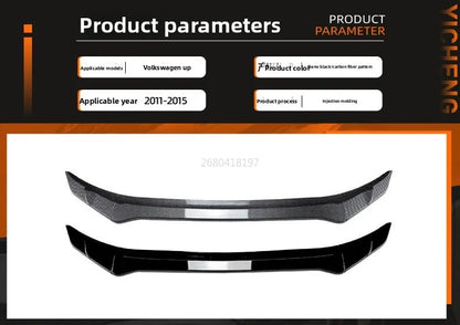 For Volkswagen VW UP 2011-2015 Front lip front shovel surround spoiler exterior modification parts