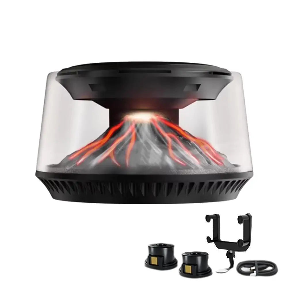 2026 NEW Car Perfume Diffuser, 360° View Mirror Mount Volcanic Iceberg Car Decoration Automatic Spray Air Freshener Car Interior