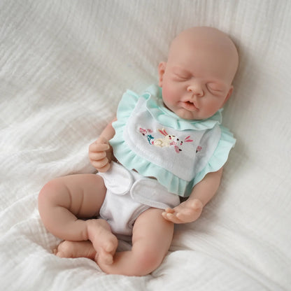 Reborn Baby Dolls 12" Micro Preemie Full Body Silicone Sleeping Baby Doll Realistic-Newborn Baby Dolls Girl That Look Real