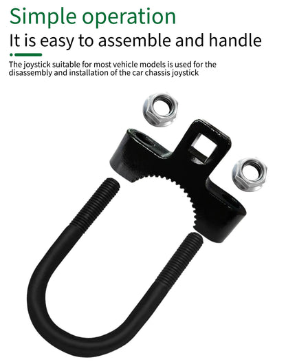 3/8 Inch Inner Tie Rod Removal Tool, Car Steering Ball Joint Disassembly Maintenance Tool, Professional Auto Repair Tool