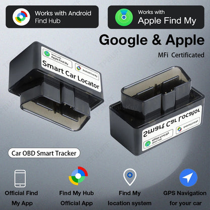 Google Find My Car OBD For iPhone Android & IOS  Compatible With All Car OBD Locators Monitoring Tracker Anti-lost Free App Fin