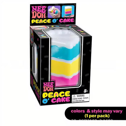 Hot Needoh Fuzz Ball Cat Stress Relieving Puzzle Toys Malt Sugar Squishy Stress Relief Slow Rebound Anti-Anxiety Squeeze Toy