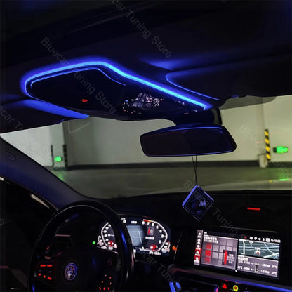 11 Colors Reading & Ambient Light for BMW 3 4 5 6 7 Series X3 X4 X5 X6 X7，Interior Lighting Upgrade for BMW 5 Series G60 –