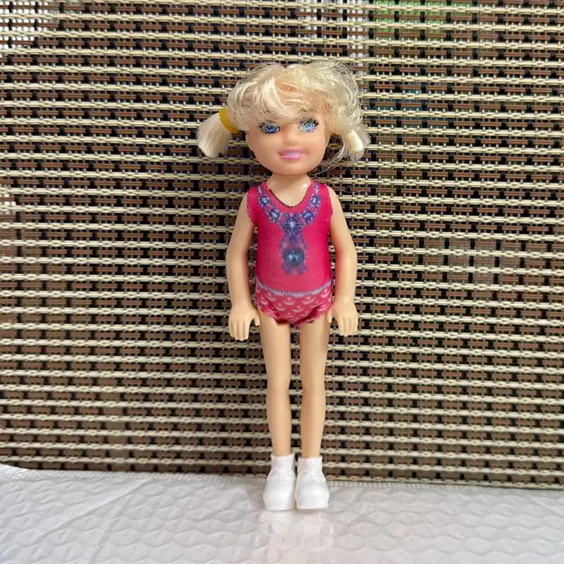 Kawaii 6 Person / Lot 5.5 Inch Dolls Lover Game Set Play Toys Doll Accessory Clothes  Fast Shipping Gift Best Birthday Present