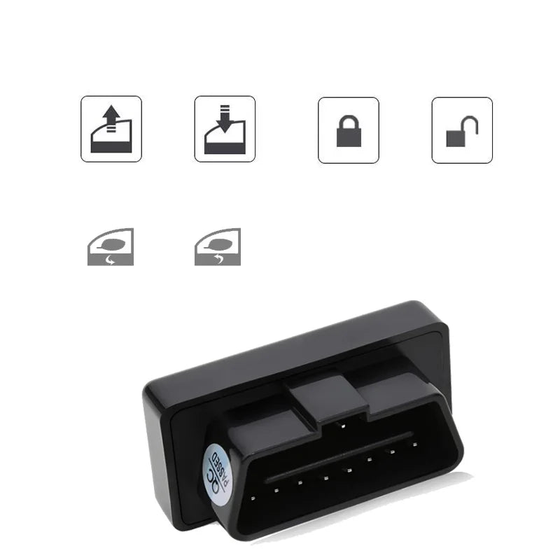 Intelligent window closer for Toyota Sienna folding Auto Window Closer Open rearview mirror automatic lock device  OBD Car lock