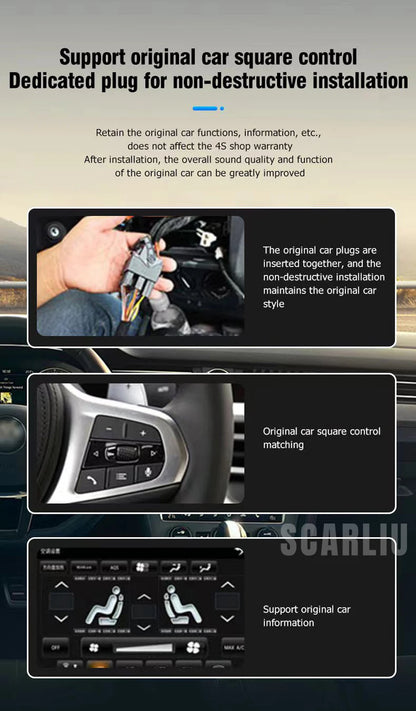 SCARLIU for Mazda 2 2007-2014 Multimedia Video Player 4G WIFI GPS Navigation Carplay DVD Head Unit 2 Din Android 16 Car Radio