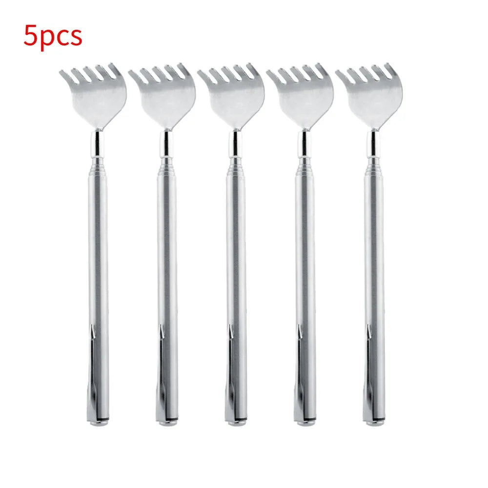 Adjustable Retractable Back Scraper Steel Anti-itch Claw Massager Scratching Rake For Elderly Back Massage Tool Heath Care