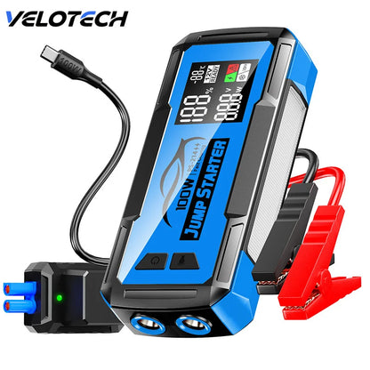 Car Emergency Battery Starter Jump Portable Power Bank Multi Function 8000A Ultra-Large Capacity 12V Auxiliary Starting Device