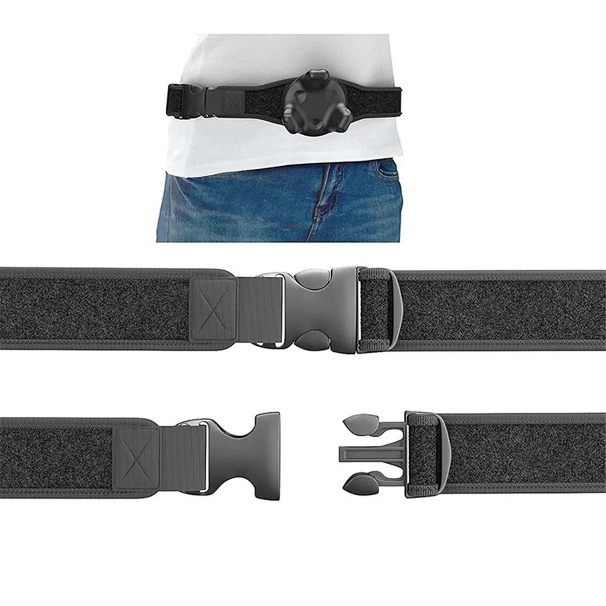 VR Tracking Belt and Tracker Belts for Vive System Tracker Putters,Adjustable Belts and Straps for Waist,Virtual Reality