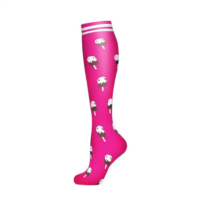 New Compression Socks Varicose Vein Nurse Sports Running Calf Pressure Stockings Protect Bare Feet Support Gradient Pressure