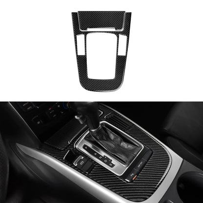 Car Center Console Gear Shift Panel Set, For Audi A4 S4 RS4 A5 S5 RS5 (2007-2016) Carbon Fiber Interior Sticker Trim Accessories