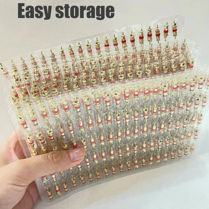 Copper Tire Valve Core Remover Installer Tool Kit Car Motorcycle Bicycle Tyre Repair Set Air Valve Stem Core Removal Screwdriver