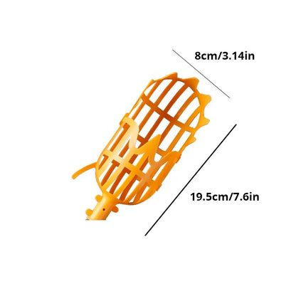 Farm Garden Picking DeviceGarden Tools Deep Basket Fruit Picker Head Convenient Fruit Catcher Apple Peach Picking