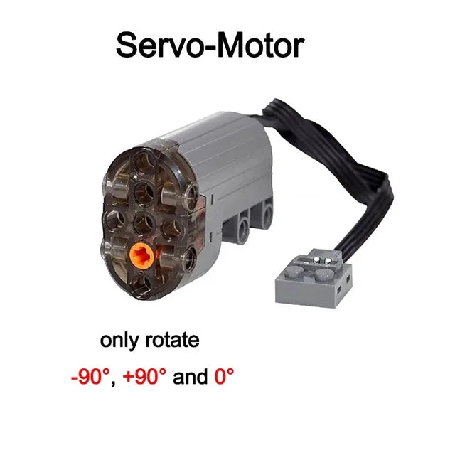 New Blocks Technical Parts Motor Servo Set MOC High-Tech PF Model Servo Bricks Accessories Multi-Function Power 8882 883 884 85