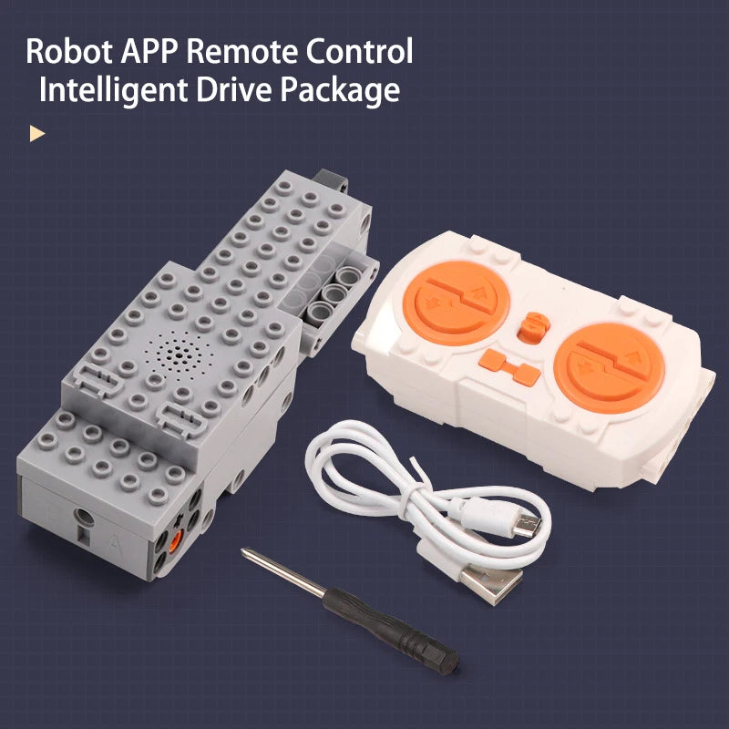 MOC High-Tech Parts M XL L Motor Servo Power Functions Motor Multi Tool PF 8293 8883 Model Building Blocks Compatible With LEGO