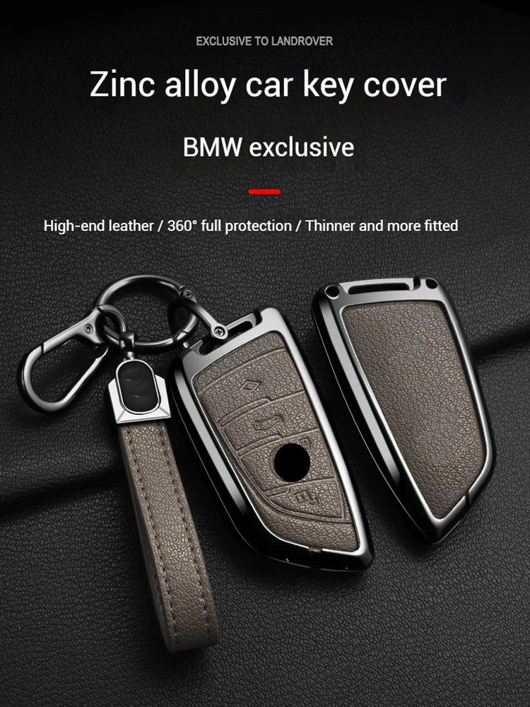 LED Display Metal Car Key Case Holder Shell Cover For BMW 5 7 Series G11 G12 G30 G31 G32 I8 I12 I15 G01 G02 G05 G07 X3 X4 X5 X7