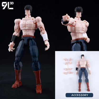 9L3D Printed Lucky Dummy 13 Spider-Man 3D Printed Action Figure, Multi-Jointed Poseable Anime Model, Collectible Gift for Fans