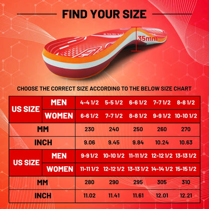 Orthopedic Sport Insole Plantar Fasciitis Flat Foot High Arch Support Men Women Sneaker Orthotic Plantillas Insert Shoe Sole