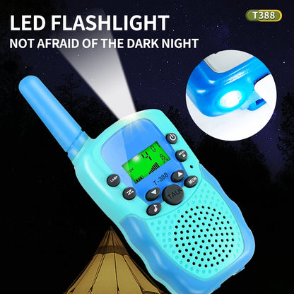 Walkie Talkie Children Toy 3KM Long Range Wireless Interphone Parent-Child Interaction Intercom Communication Toys For Kids Gift