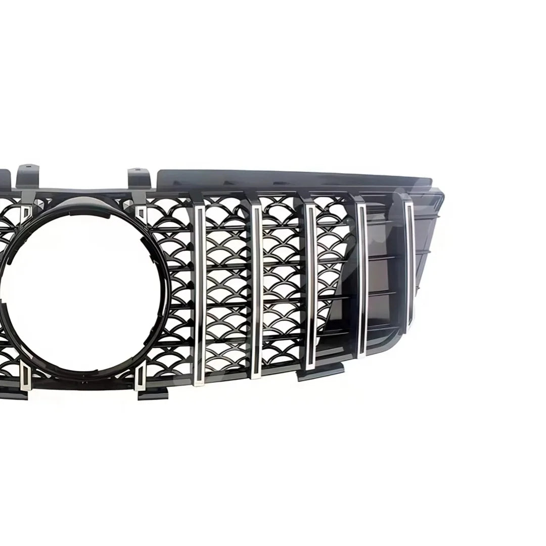 Front Mask Grille Bumper Grill Hood Mesh Modification For Mercedes Benz ML W164 2005-2011 GT Diamond Style Tuning Accessories