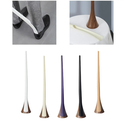 Shoe Horn 26.4" Lightweight Practical Long Handle Self Supporting Smooth Shoe Spoon Shoe Helper for Elderly Adults Disabled Kids