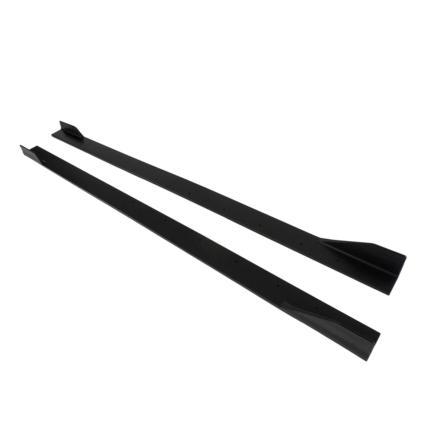 For Lexus Is300 Is350 Is500 2021-2025 A Pair of Car Side Skirt Extension Parts Accessories Matte Black Carbon Fiber Style