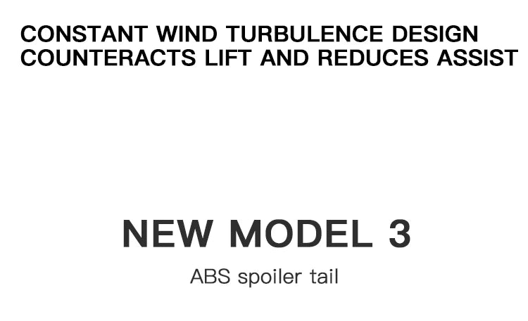 Car ABS Spoiler Carbon Fiber For Tesla Model 3 Highland 2025-2026 Original High-performance Exterior Model3 Model Y Accessories