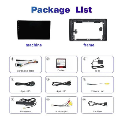 Android 15 For Fiat Ducato Peugeot Boxer Citroen Jumper 2006-2022 2K QLED Android Car Radio Multimedia stereo Player GPS CarPlay