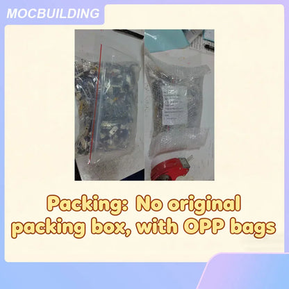 Fliegl Lowloader Model MOC Building Blocks DIY Assemble Bricks Transportation Educational Creative Collection Toys Gifts 560PCS