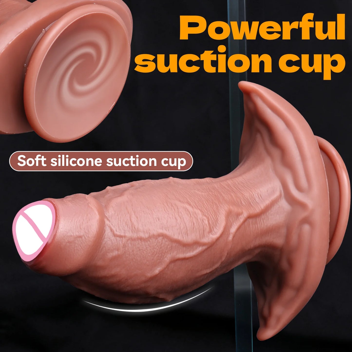 Huge Thick Dildos Silicone Anal Plug Penis Silicone Prostate Massage Vagina Anal Masturbation Dick Adult Sex Toys for Women Men