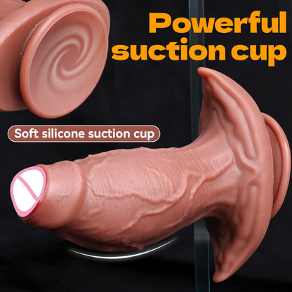Huge Thick Dildos Silicone Anal Plug Penis Silicone Prostate Massage Vagina Anal Masturbation Dick Adult Sex Toys for Women Men