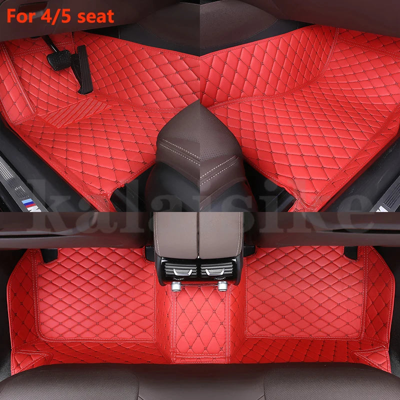Custom Car Floor Mat for SsangYong All model Stavic Korando Kyron tivoli rexton Actyon Chairman auto accessories interior parts