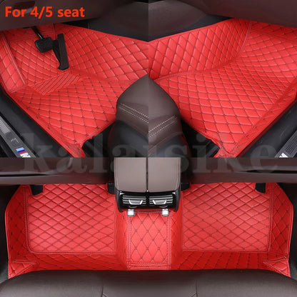 Custom Car Floor Mat for SsangYong All model Stavic Korando Kyron tivoli rexton Actyon Chairman auto accessories interior parts