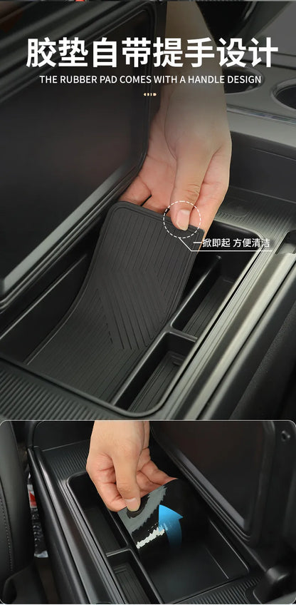 For GAC Aion V Plus 2025-2026 Center Console Organizer Box - Custom Storage Tray Insert for Armrest Compartment