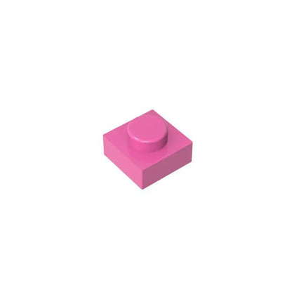 100g/588Pcs 3024 1x1 Brick Moc Short 1-Hole Color Spare Parts Compatible with Brick DIY Children's Toy Assembly Gift Box