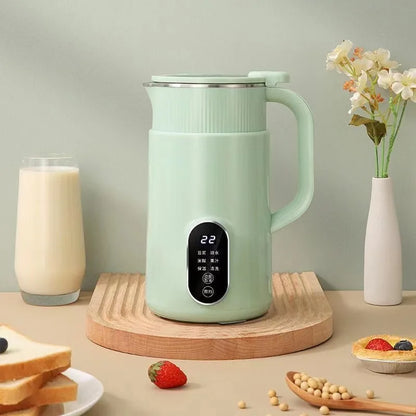 220V 1.2L Household High Speed Food Blender Automatic Heating Soybean Milk Machine For Breakfast Stainless Steel