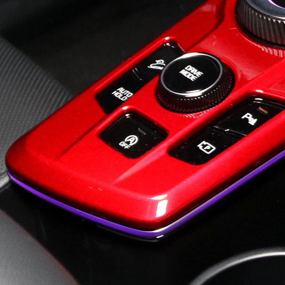 Car Center Control Panel For Tuning Kia Sportage NQ5 2022 2023 Left Hand Drive Gear Shift Cover Central Decal Protection